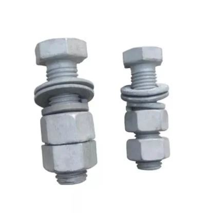 Made in China Hot DIP Galvanized Grade 8.8 Hex Head Bolts and Nuts Fasteners