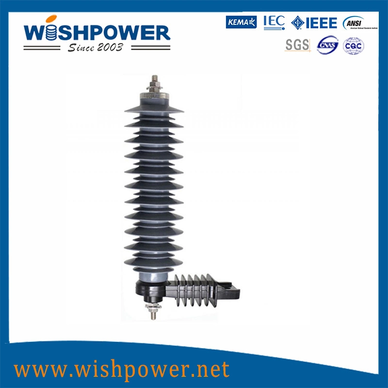 La norma IEC 60099-4 11kv Moa Lightning de intercepción de bombeo