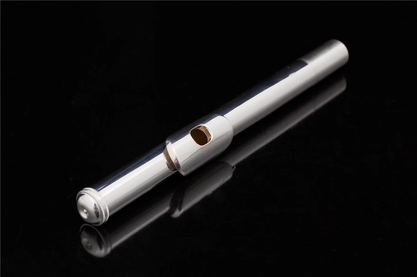 Good Intermediate Nickel Silver Flute /Woodwind Instrument /Sterling Silver Lip Ad Riser