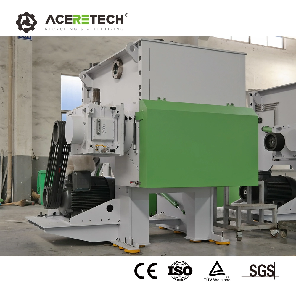 Aceretech Free Accessories Wood Pallet Single Shaft Used Plastic Shredder Granulators