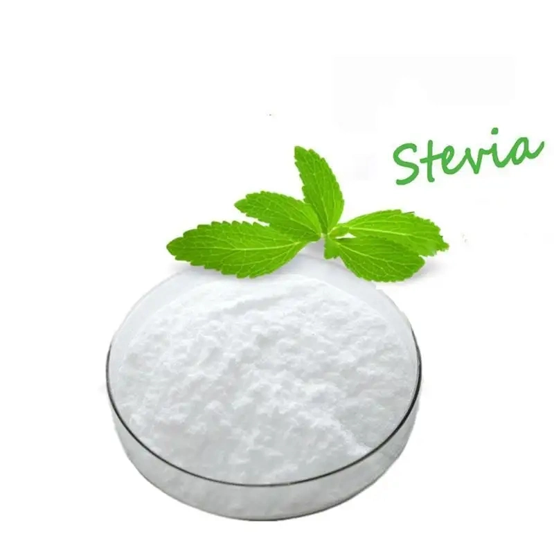 25kg Endulador orgánico a granel polvo de azúcar Monk Extracto de fruta Erythritol/Stevia Extracto de mezcla de eritritol