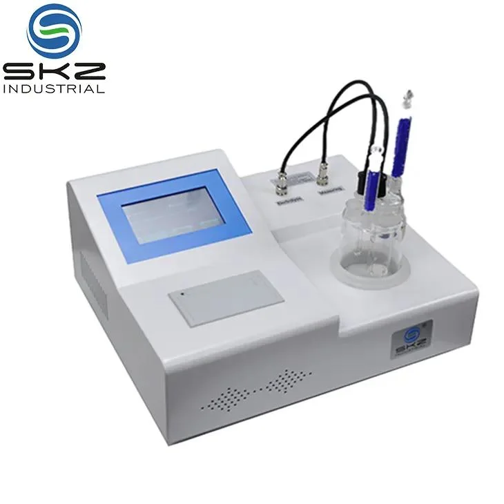 Skz1038b High quality/High cost performance  Digital Auto ASTM D 1744 ISO 760 Karl Fischer Titrator Test Meter Instrument