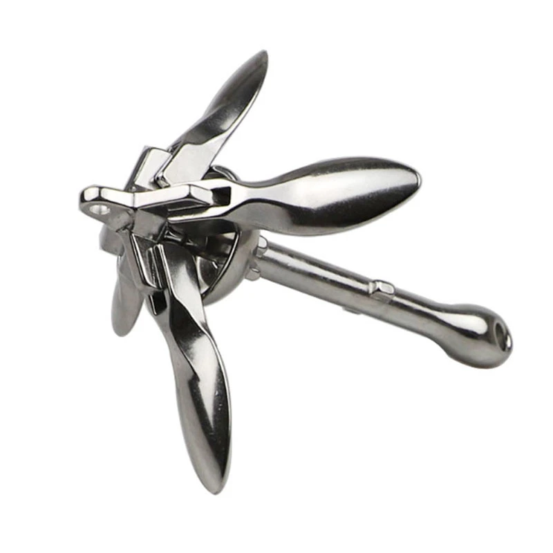 Marine Hardware Accessories Boat Anchor Stainless Steel Folding Anchor