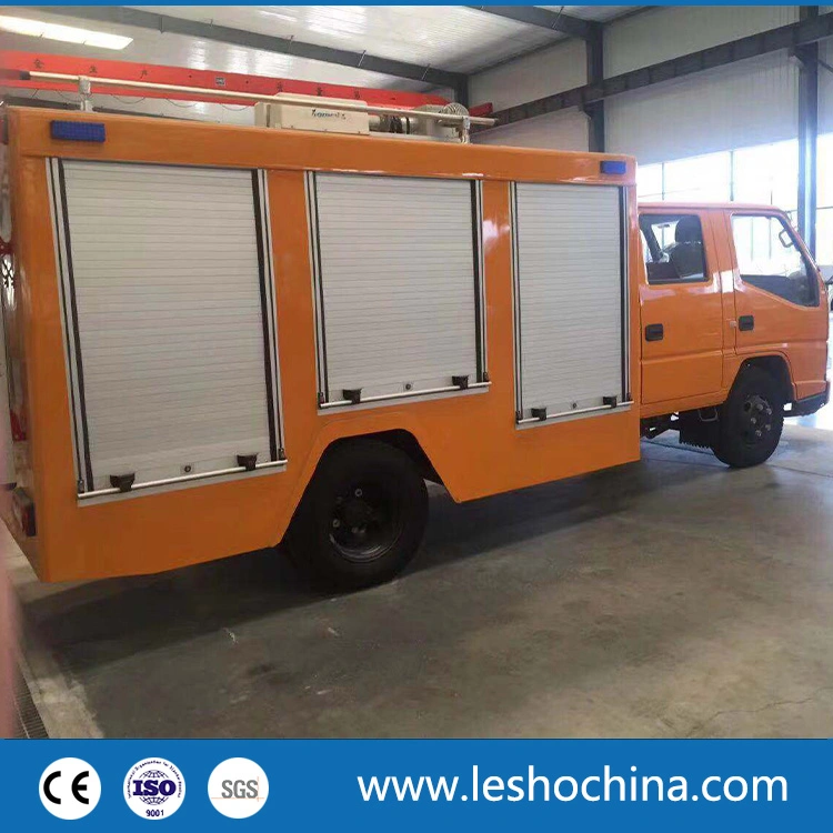 Aluminum Alloy Manual Burglar Proof Fire Roller Shutter Security Emergency Rull up Door for Fire Firghting Truck and Sanitation Vehicle, Recreational Vehicle