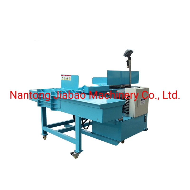 Best Seller Supplier Directly Horizontal Constant Bale Weight Hydraulic Press for Baling Clothings/Rags/Secondhand Textiles/Cotton Rags for Recycling Station