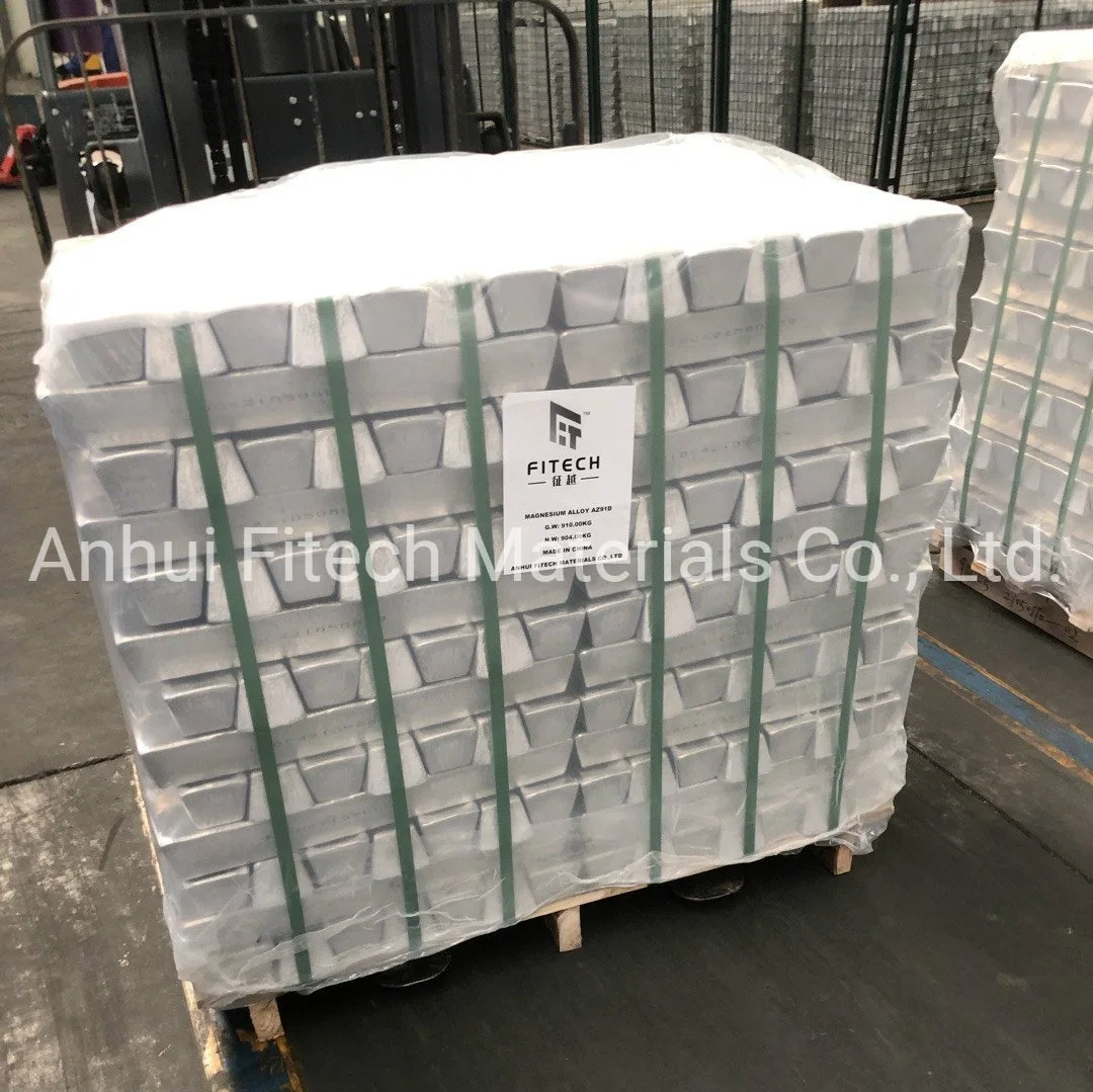 High Purity Silver White Az91d Am60b Magnesium Alloy