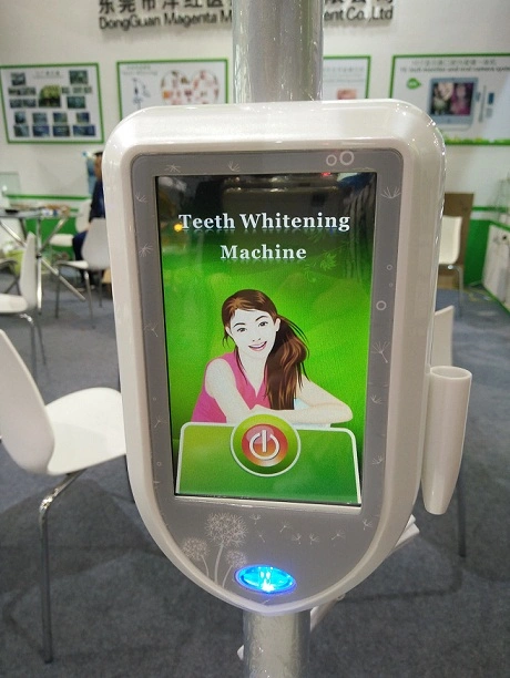 Tooth Bleaching System with 5inch Touch Screen Teeth Whitening Machine MD885L with Tray