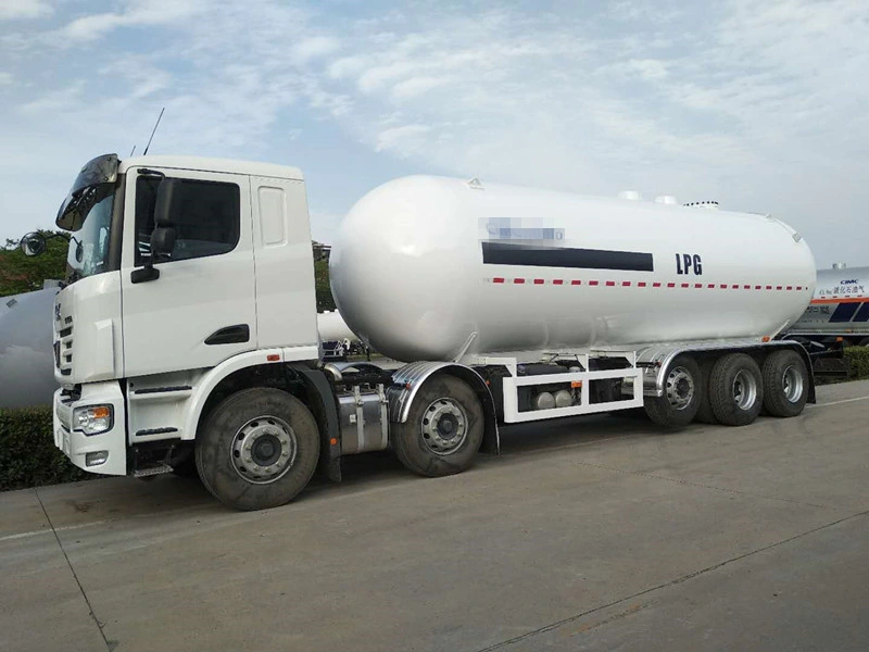 ASME hochwertiger LPG-Tanker LPG Gas Semi Trailer mit 3 Achsen