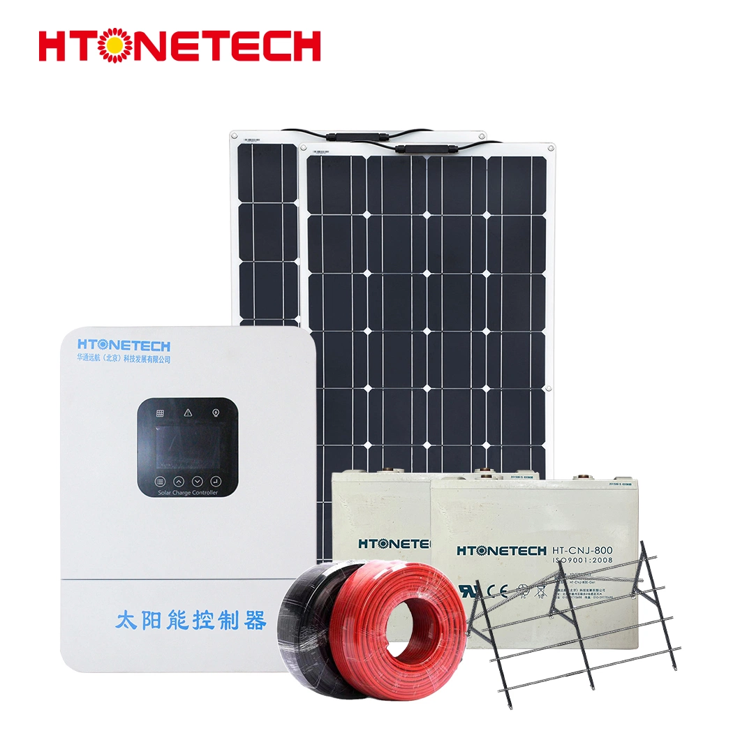 Htonetech 3.5kw off Grid Solar System Wholesale/Supplierrs China 5kw 138kw Micro Inverter Solar Power System with Solar Water Heater Controller