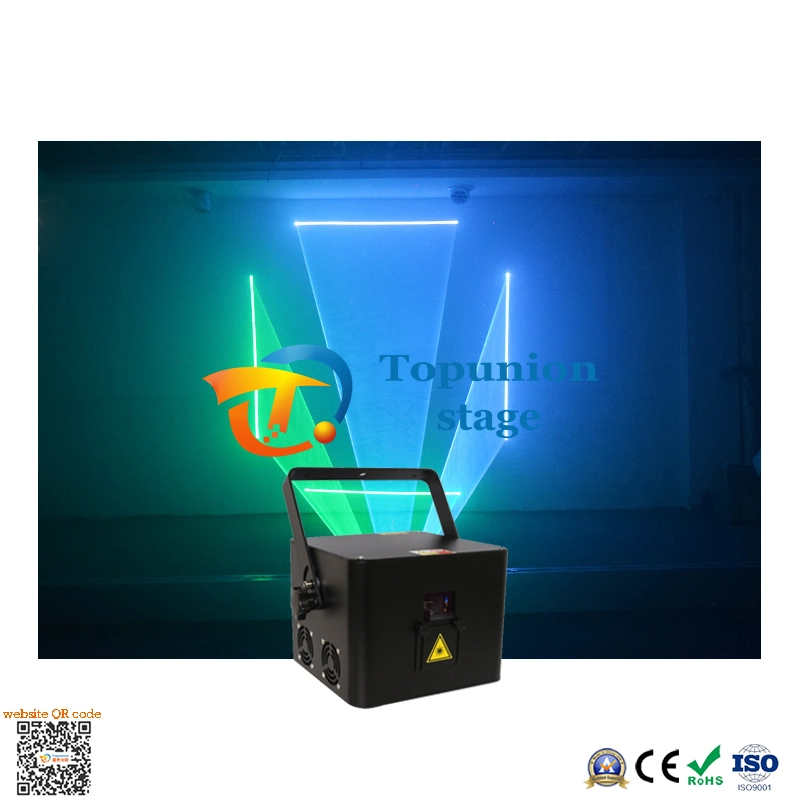 High-Power Stage Bar 3W Full Color Animation Laser Lighting Scanning Atmosphere Light