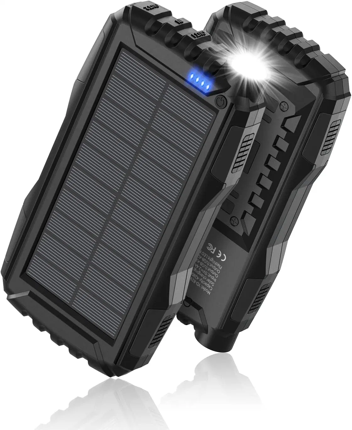 Carregador Solar Power Bank Portable Bateria Externa