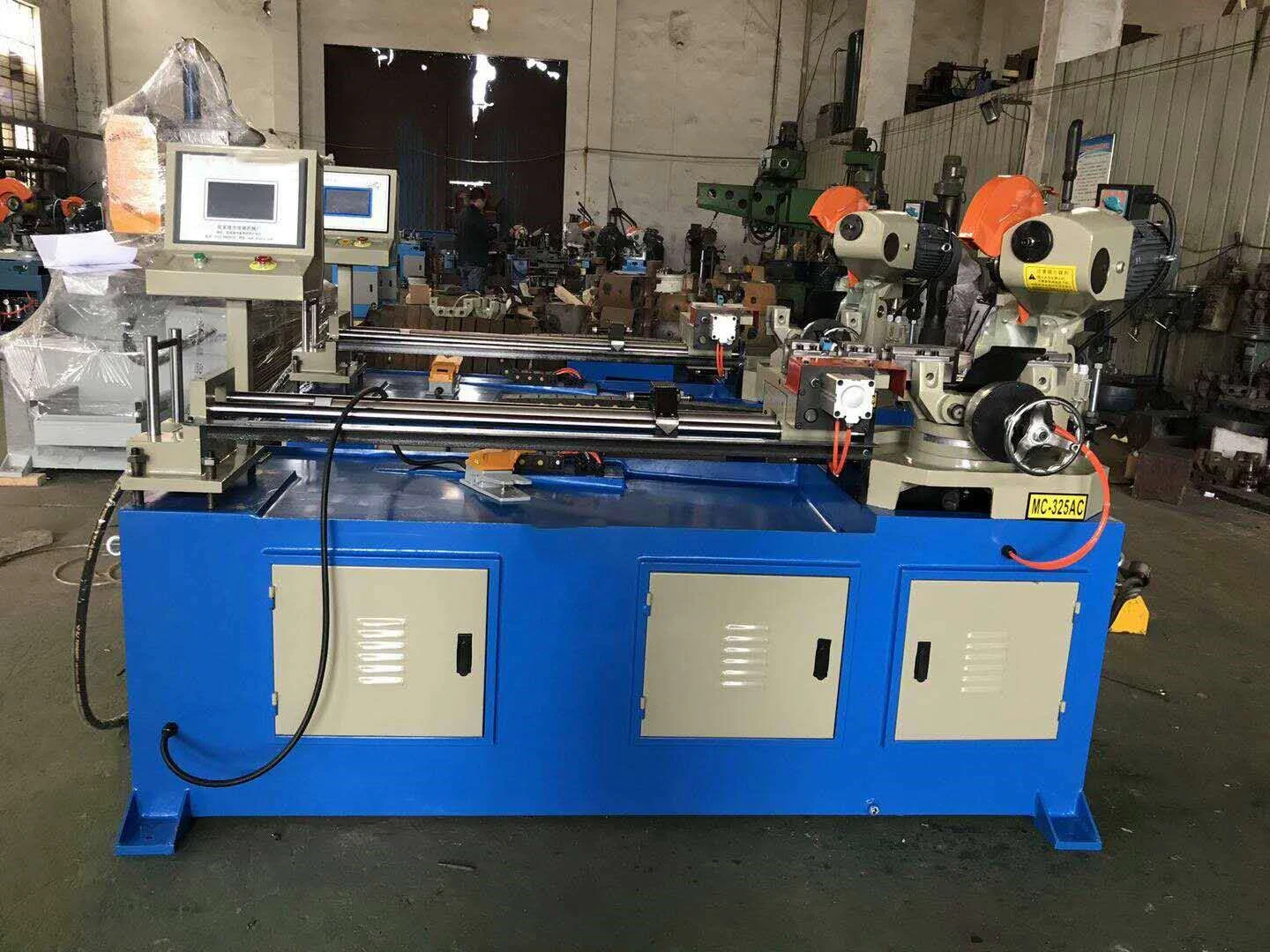 Colored Steel Full-Automatic Hydraulic 315 Copper Tube Cutting Machine