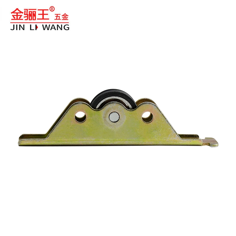 Factory Direct Price Window Hardware Spare Parts Zinc Plated Aluminum Alloy UPVC Sliding Window Roller Replacement Nylon Pulley Metal Wheel South America Market