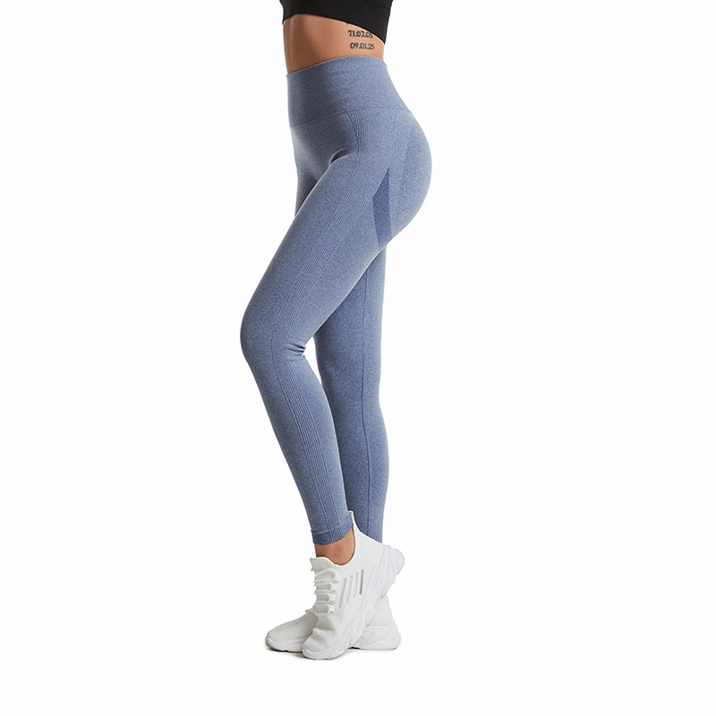 Nuevo diseño Hobbywin mujer pantalones de yoga fitness entrenamiento apretado apretados pantalones de yoga