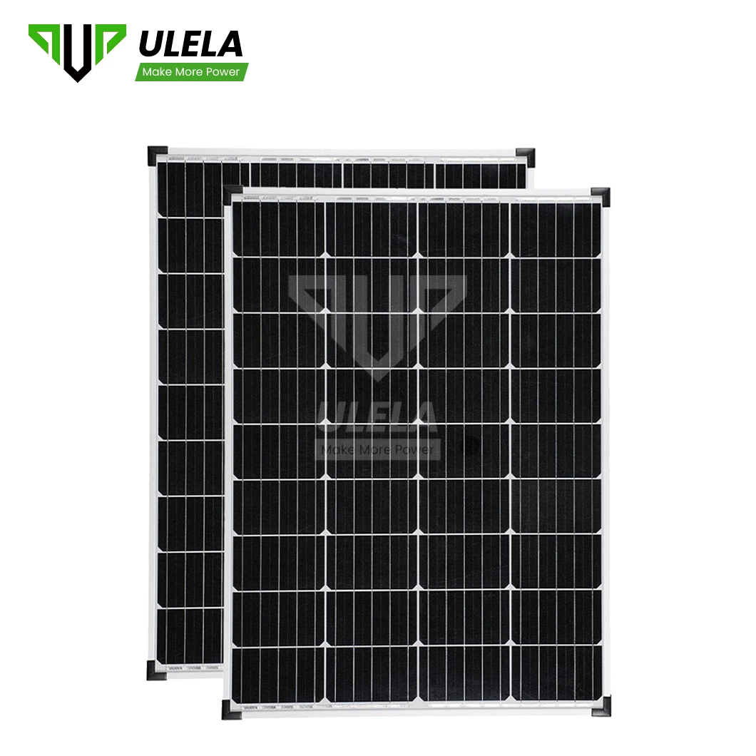 Ulela Portable Solar Panel Fabricators Monocrystalline 120 Ватт Solar Panel Китай 166 мм 200 Вт Моно-кристаллические солнечные панели