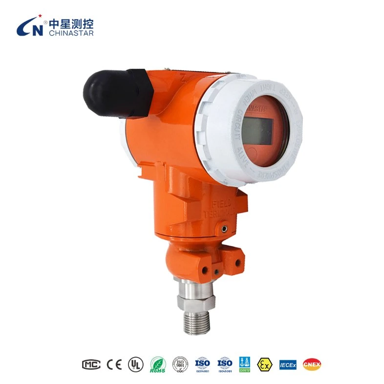 Chinastar 3.6V Lithium Battery Wireless High Accuracy Explosion Proof Pressure Temperature Transducer