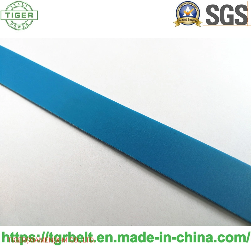 China Top 5 Tiger Brand Factory 1.0mm Diary Polyurethane Conveyor Belt