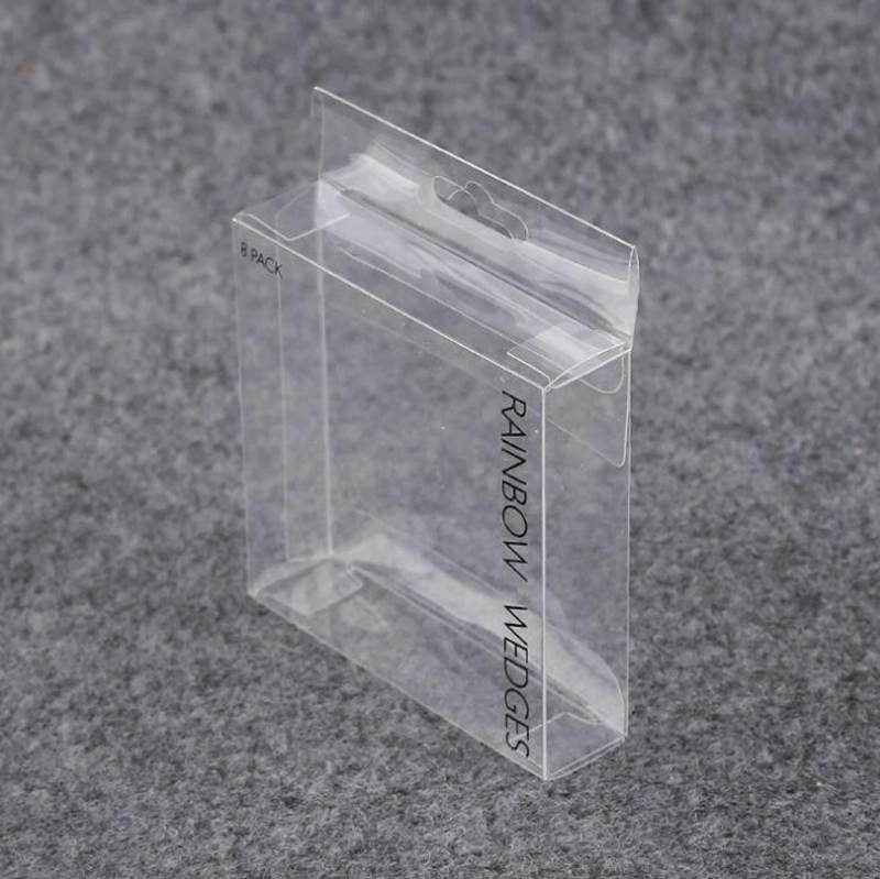 Manufacturer Custom PVC Pet PP Folding Transparent Packing Printing Plastic Box