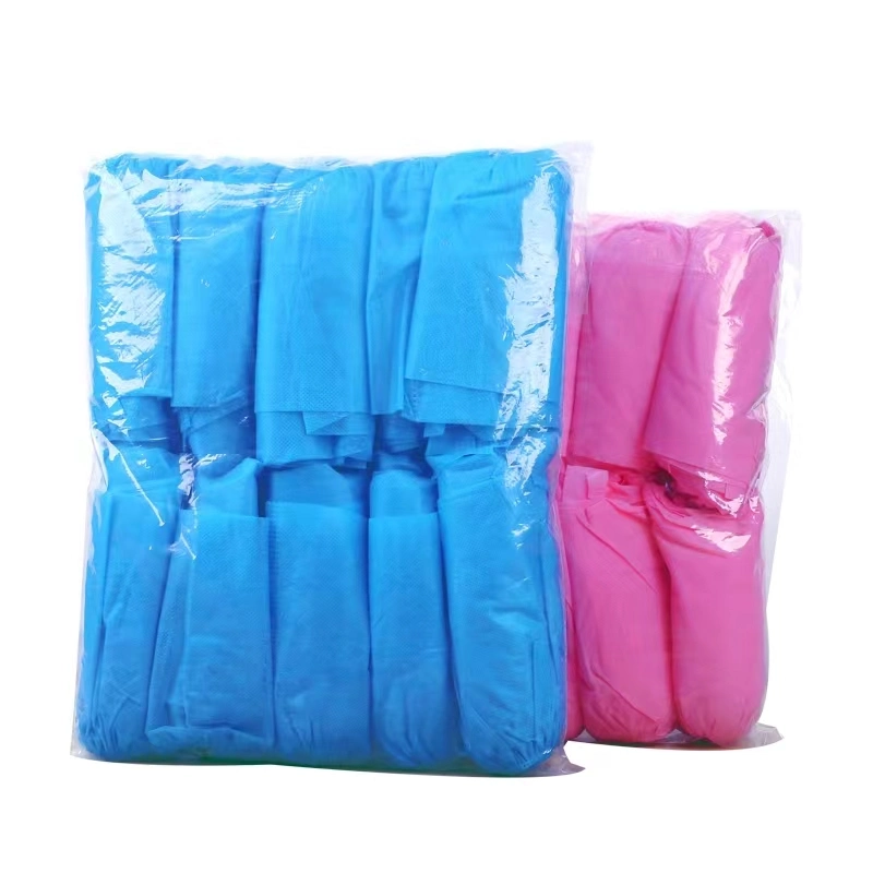 Personalizar la máquina azul PP Nonwoven Fabric desechables cubrezapatos