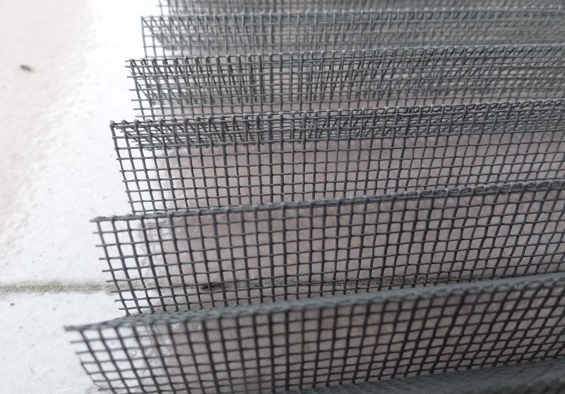 Polyester Plisse Mosquito Insect Screen Pleated Wire Mesh Folding Net Window Insect Net