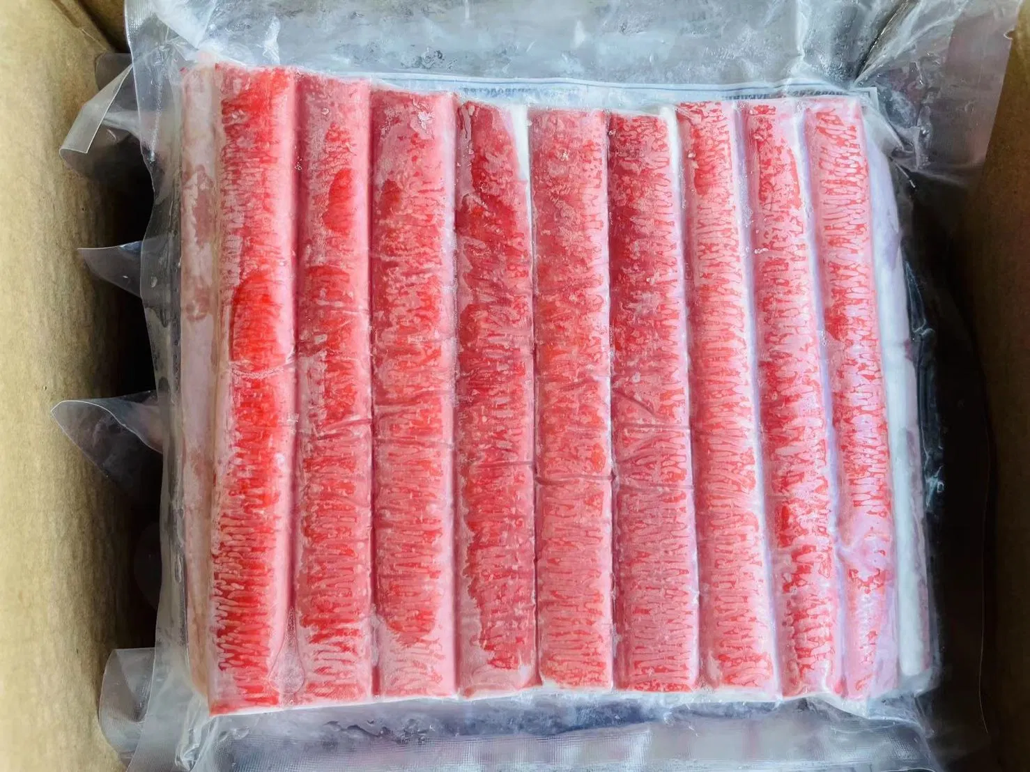 Frutos do mar congelados surimi Imitation Crab sticks