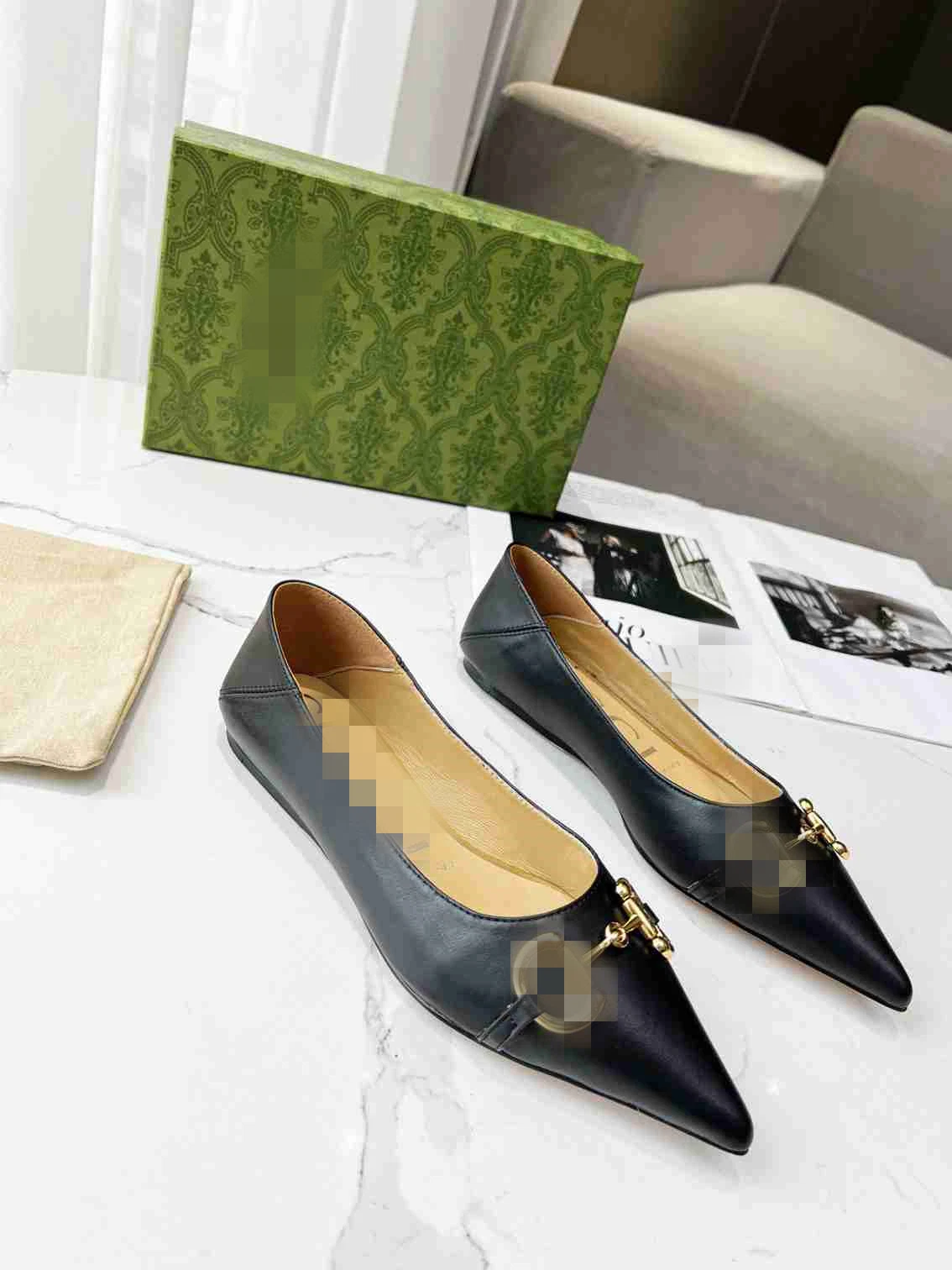 High quality/High cost performance Mirror Head Layer Cowhide Lacquer Heels Lady Woman Shoes