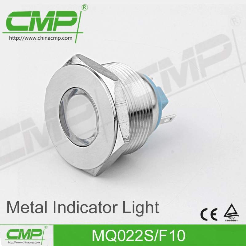 CMP 22mm Stainless Steel Pilot Lamp (RGB RGY Tri-color)