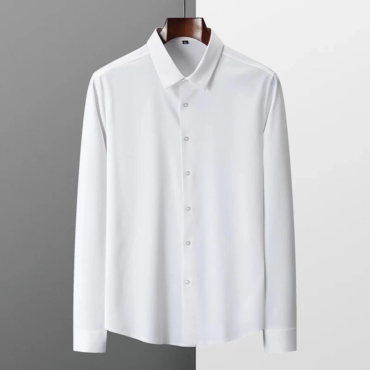 OEM Men's Shirt Long Sleeve Slim Business Mercerized Shirt Men's Clothing Wholesale/Supplier