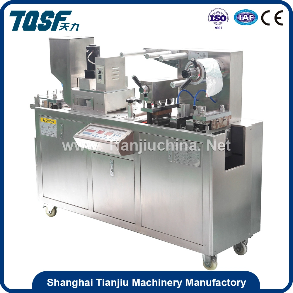 Dpp-250 Manufacturing Plastic Blister Packing Machine of Pills Assembly Line