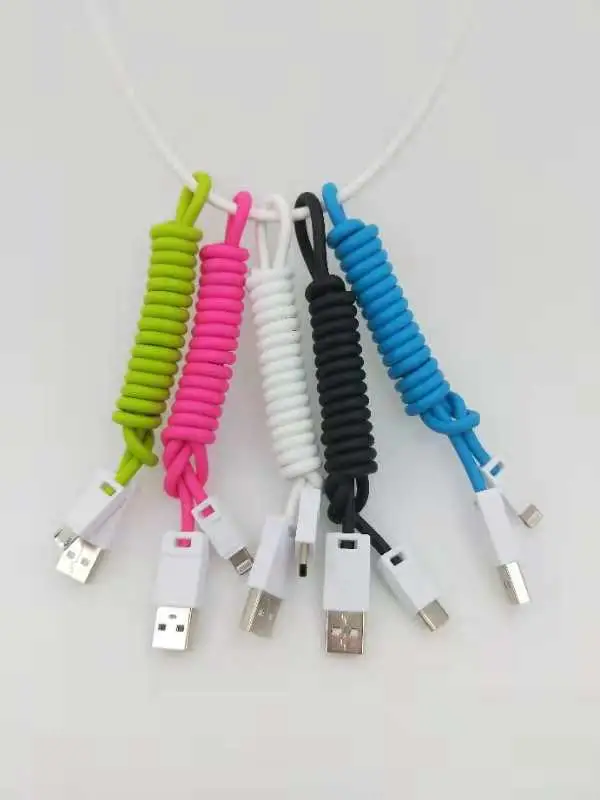 Hot Sale Wholesale/Supplier Soft Touch Cable for Phone/Data/MP3/MP4/Video Game Player/Computer USB Charging USB Cable