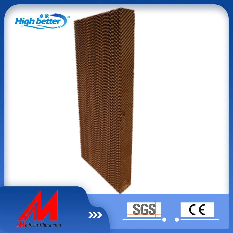 Poultry Farm 7090&prime; 6090&prime; 5090&prime; 7060&prime; 5050 Brown/Green/Black Greenhouse Evaporative Cooling Pad/Cooling System