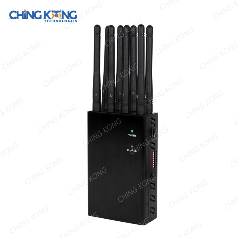 Handheld 8 Channels GSM 3G 4G Mobile Phone Wi-Fi Lojack GPS Blocker