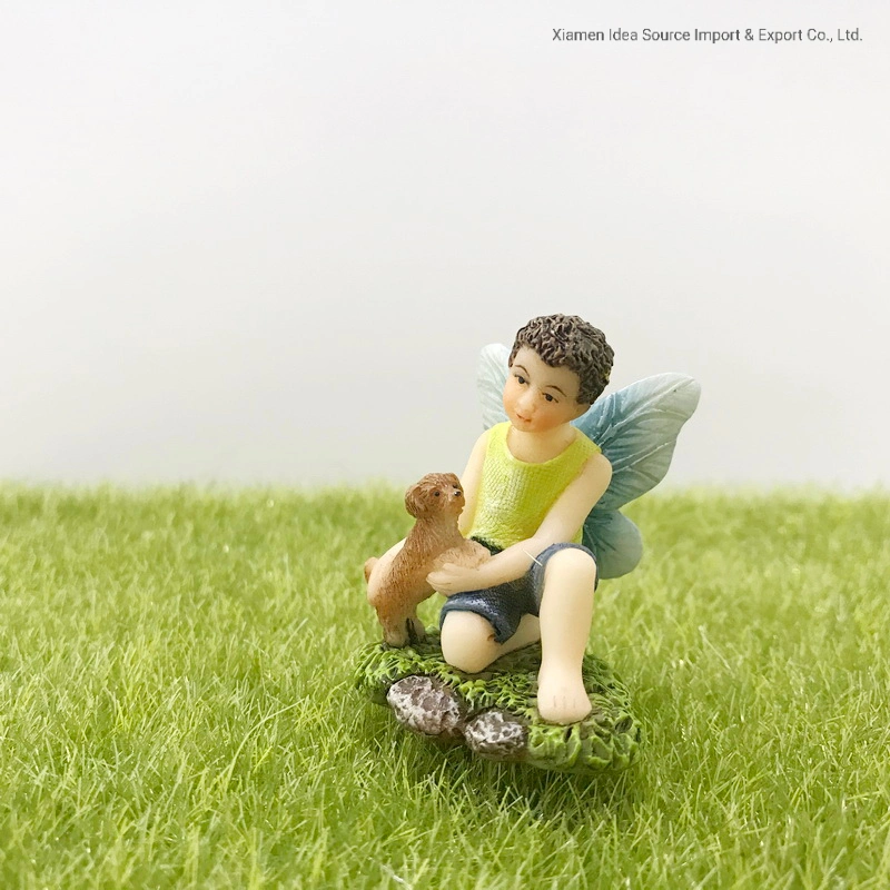 Miniature Garden Accessory Kits Mini Fairy Boys Figurine