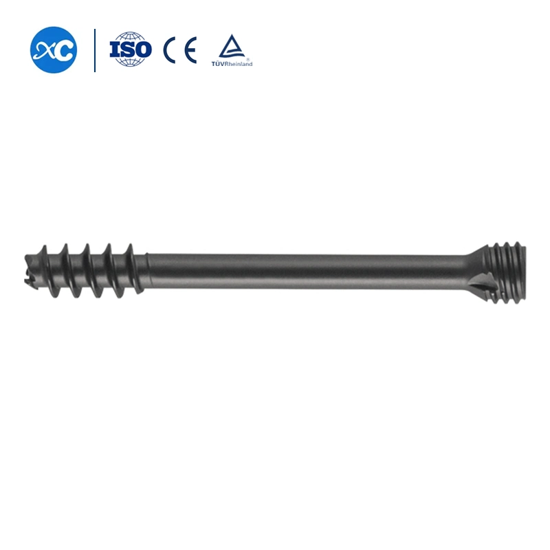 Orthopedic Partially-Threaded Cannulated Compression Bone Screw