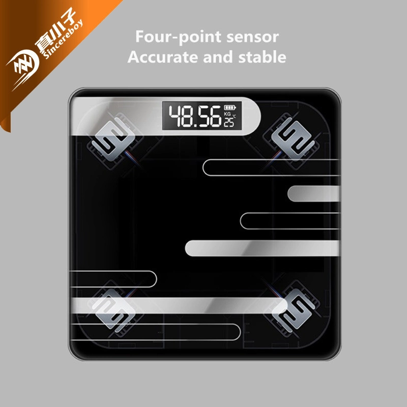 Factory Wholesale Hot Selling Tempered Glass Insulated Electronic Body Weighing Scale