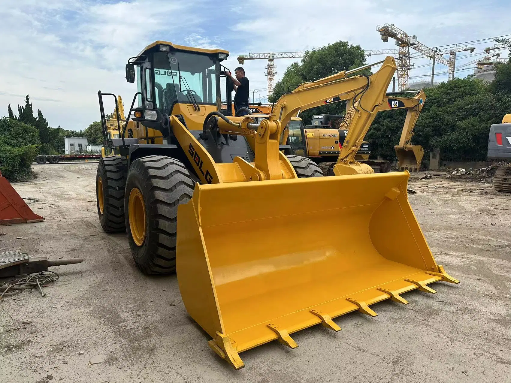 Used Sdlgg 953n 956L 963 938 933 Wheel Loader Weichai Engine China Made Transmission High quality/High cost performance  for Sale