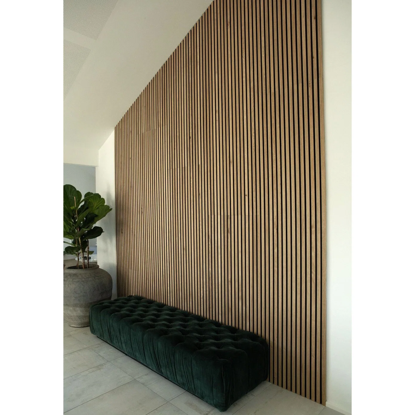 Custom Akupanel Rosewood Acoustic Wood Slats Wall Panels Sound Absorbing Acoustic Panel