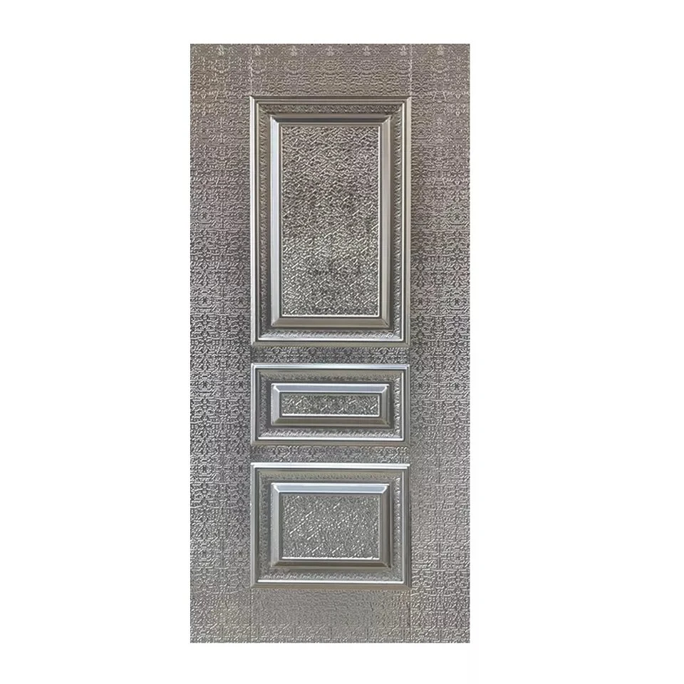 Promotion Modern Steel Panel Door Skin Design for Sale