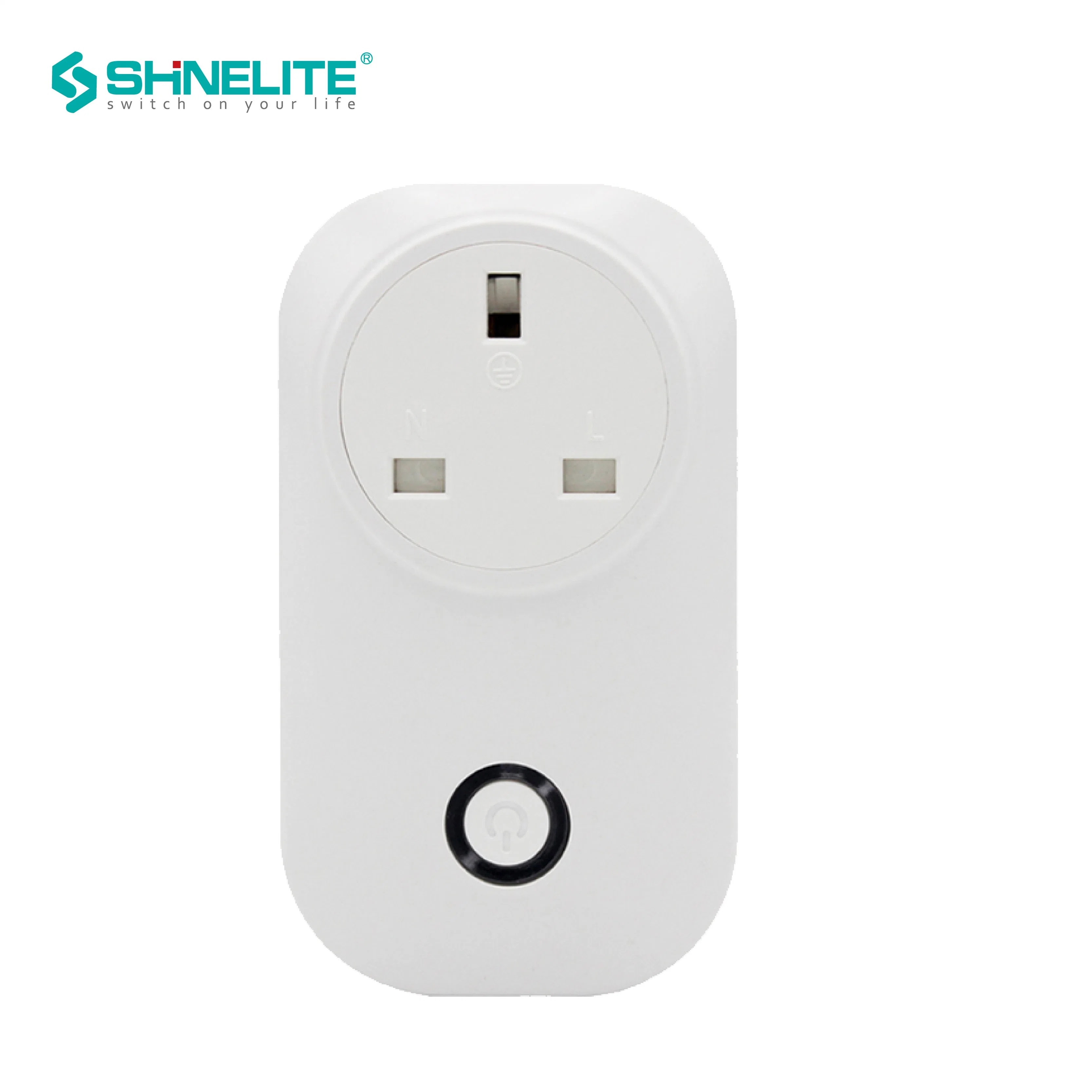 Fast Delivery WiFi Power Electrical Plug and Socket Work with Tuya APP Smart Life