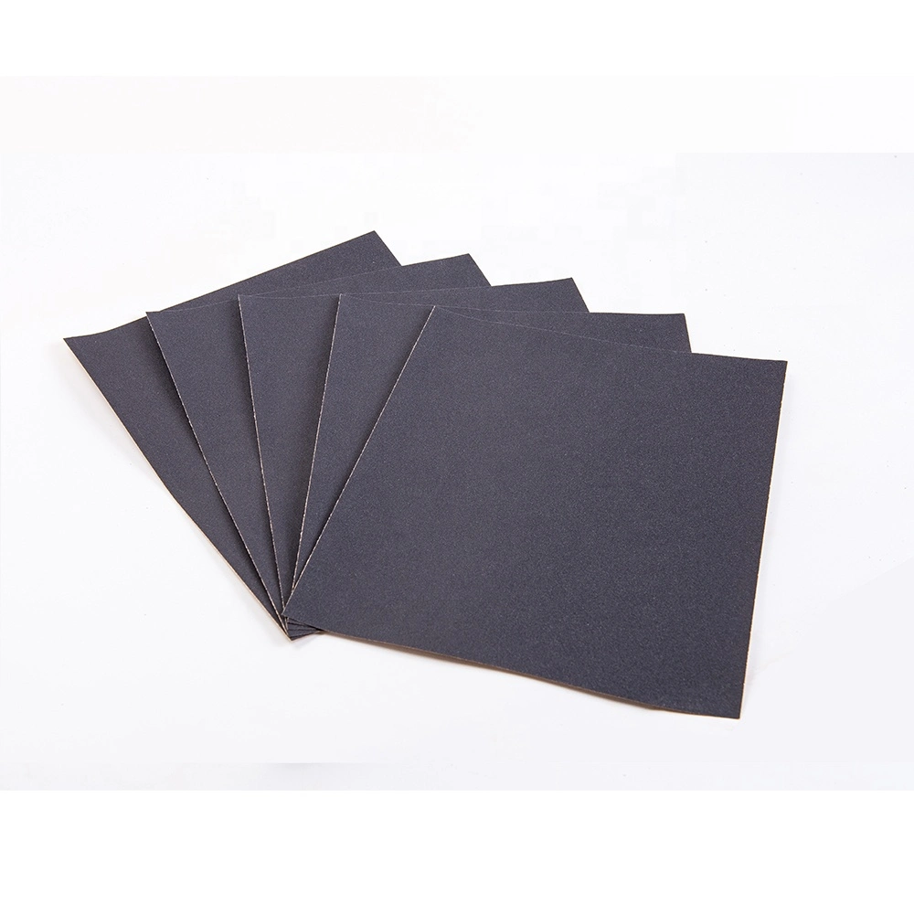 Customized 9"*11" Waterproof Silicon Carbide/Sc Sandpaper Sand Paper