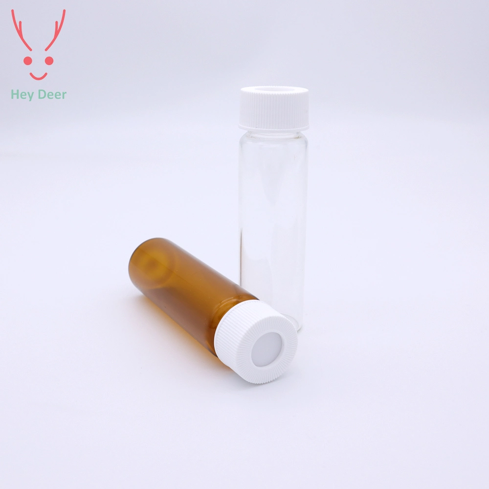 40ml VOA/EPA Glass Storage Vials with Plastic Cap