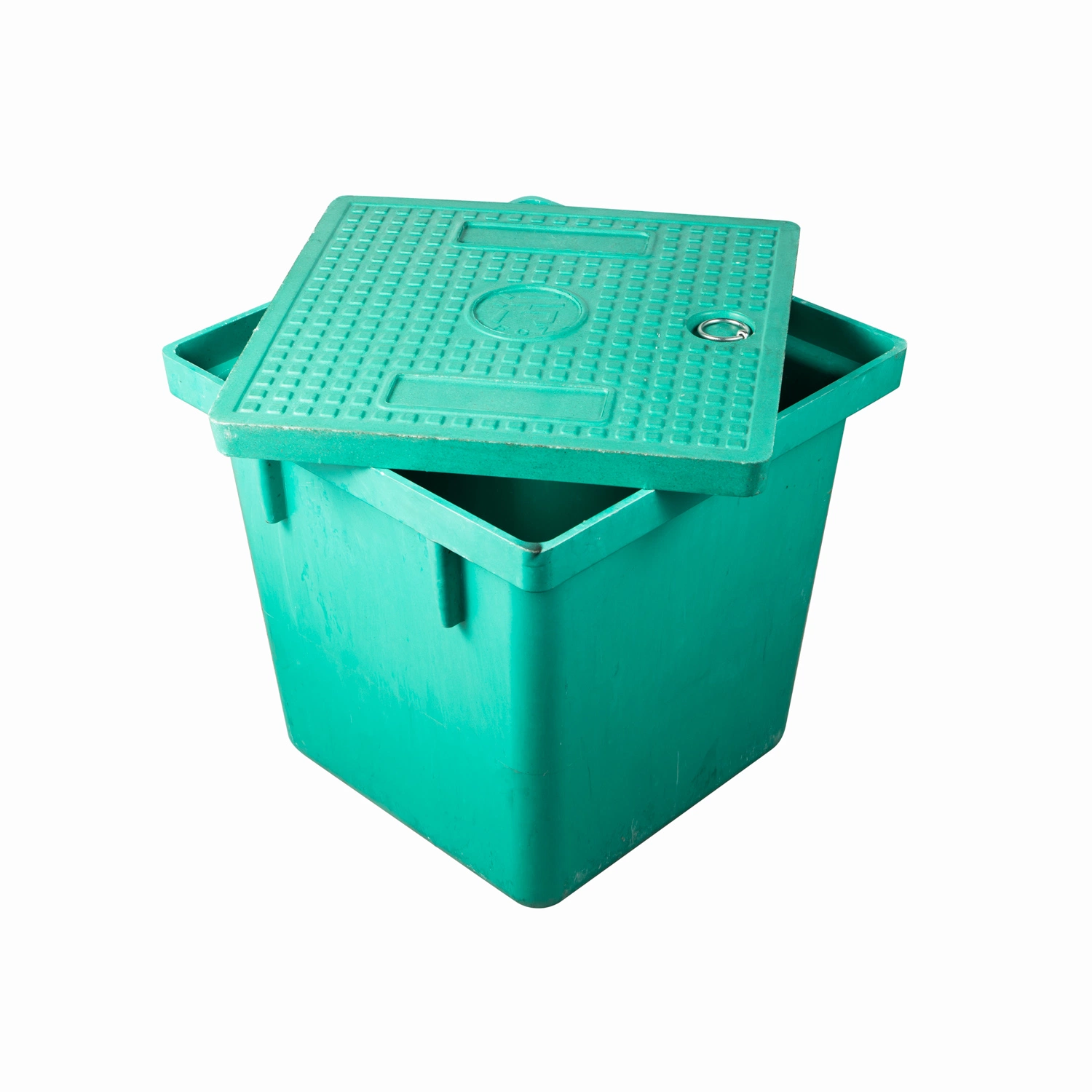 High Strength Composite Resin Plastic Cable Cover Water Meter Box with Customized Top Cover or Top Grating