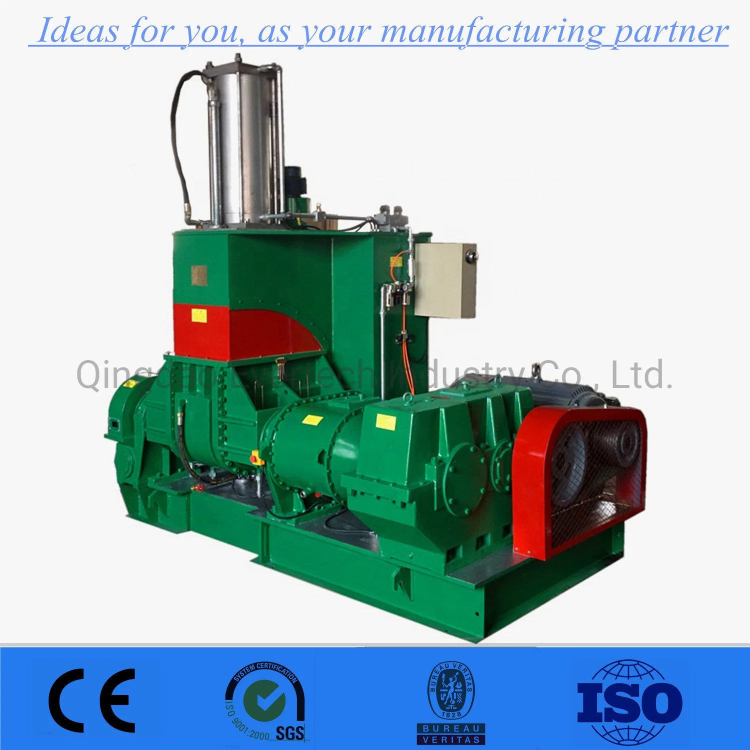 Back Door Feed Rubber Raw Materials Kneader Machine