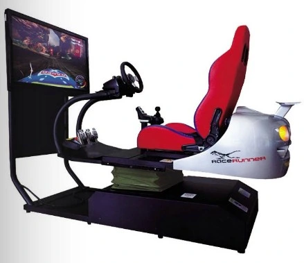 Attractive Design Car Simulator for Racing Game with Vibration Feedback
