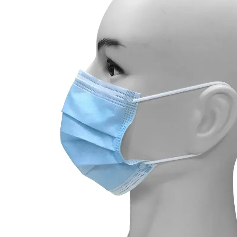 Smileplus Type I/II/Iir None Sterile Surgical 3ply Non-Woven Medical Disposable Face Mask