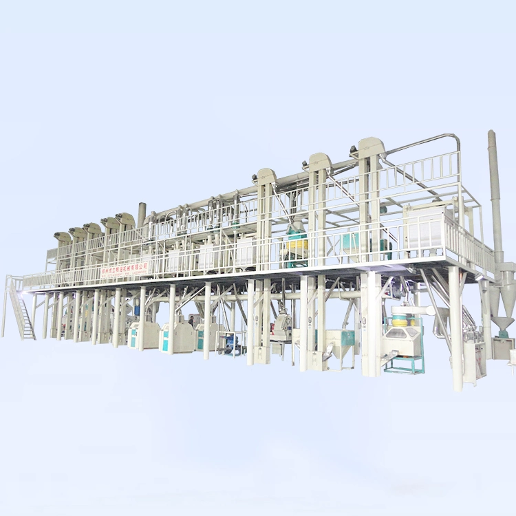 Factory Supplier Combined Rice Mill Automatic Wheat Maize Mill Plant Rice Grinder for Sale