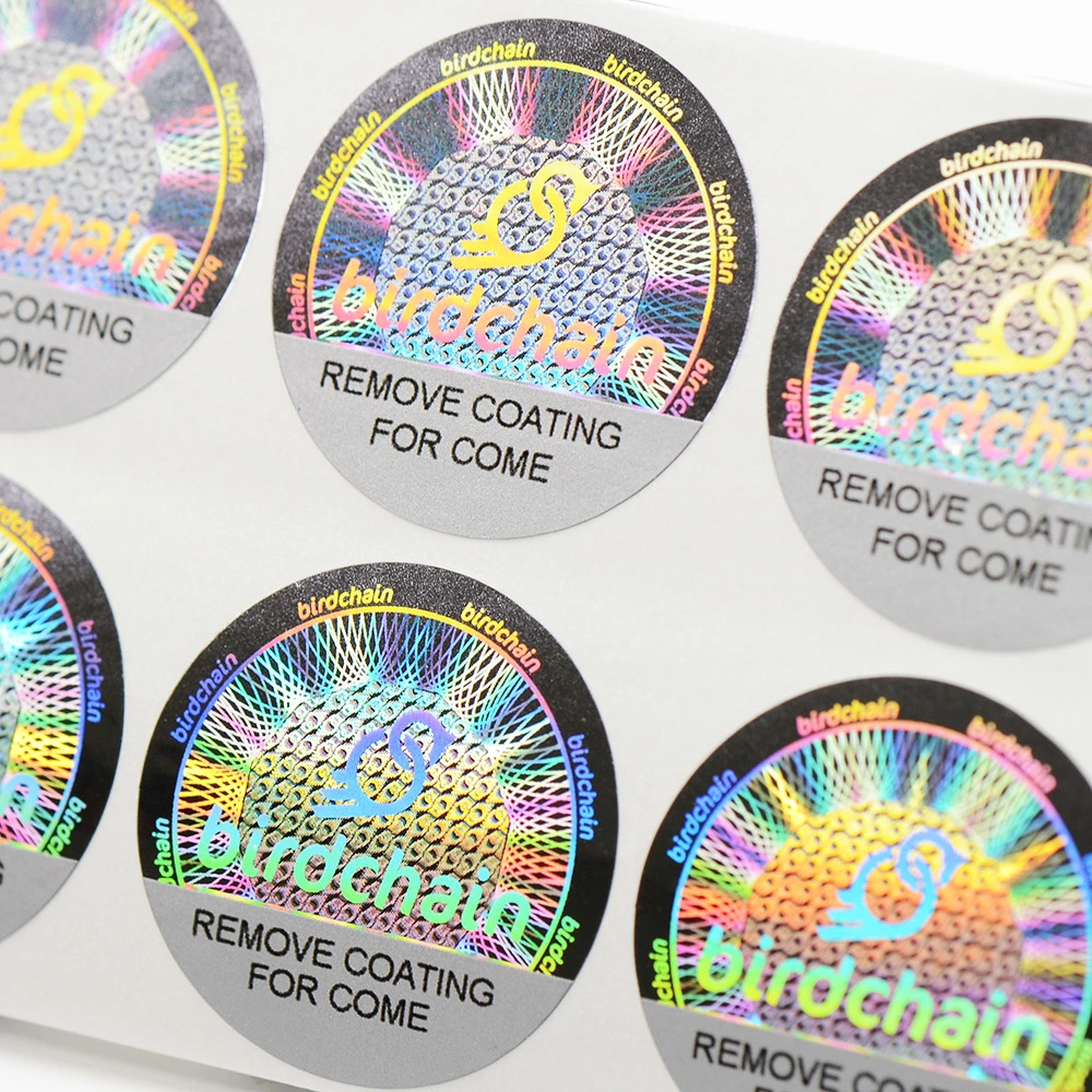 Custom Easy Damaged Hologram Security Sticker Label