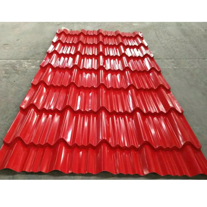 CGCC and Prepainted Color Coated Corrugated Steel Sheet for Roofing Tiles and Construction PPGI/PPGL Roofing Sheet Building Material