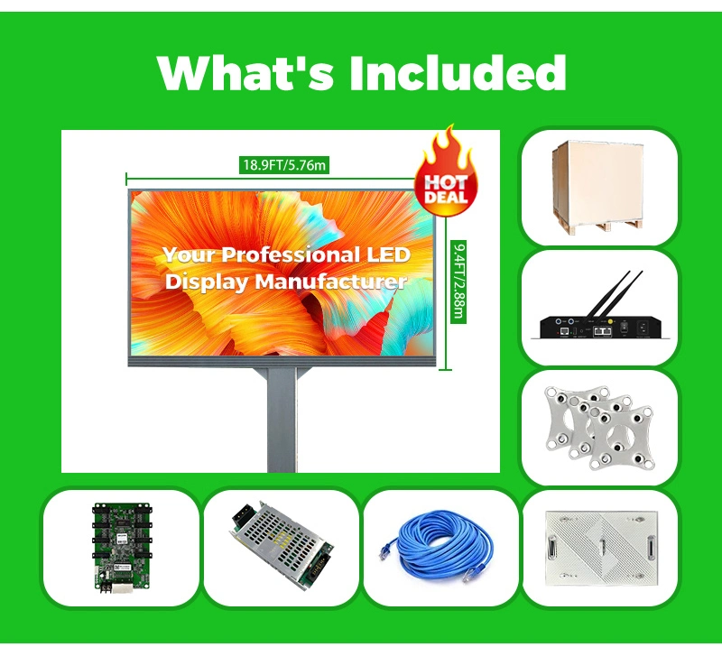 Legidatech Smart Module Chip Show pantalla LED de publicidad al aire libre Panel LED Video Wall exterior LED Sign P6,67