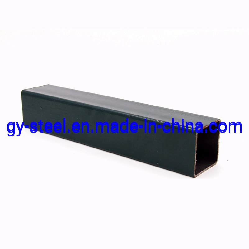 Black Iron Steel Square Tube 23mm Welded Steel Pipe Tube